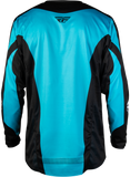 FLY RACING Small Kinetic Fade Jersey Blue/Black/White 380-522S