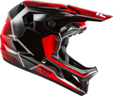 Fly Racing Rayce Repeat Bicycle Helmet Black/Red XL – Lightweight, Aerodynamic Helmet with Ventilation and Removable Liner