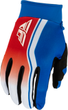 FLY RACING Youth F 16 Raze Gloves Red/White/Blue YXS 380-913YXS