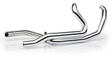 Cobra 6254 Powerport Dual Headpipes, Chrome, for Harley-Davidson Trike Models 2010–2016