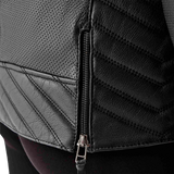 Womens Roadster Air D3o Jacket Black Leather Lg