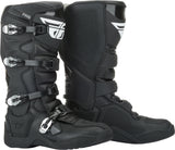 Fly Racing Fr5 Boots Black Size 13 – Durable and Comfortable Motorcycle Footwear