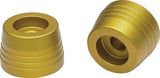 Kuryakyn 3809 Lodestar Front Axle Sliders, Gold
