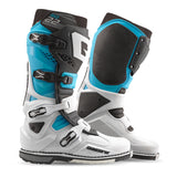 Gaerne SG22 Le White/Black/Light Blue Motorcycle Boots, Size 11, Model SG22 LE, Part 2262-003-46