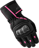 Womens S1 Glove Black/Pink Leather Md