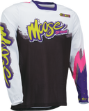 MOOSE OFFROAD Small Sahara LE Jersey White/Black/Purple 2910-8787