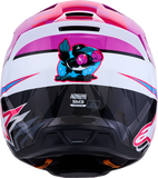 ALPINESTARS SM3 Helmet - Falcon - Purple/White/Black/Pink Fluo - Large 8300927-3222-L