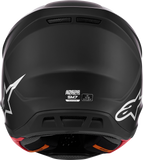 Alpinestars SM7 Solid Matte Black Off-Road Helmet, XS, Part Number 8301426-110-XS