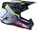 ALPINESTARS SM7 Helmet - Blaster - Black/Gray/White/Yellow Fluo - XS 8301627-1697-XS