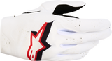 Alpinestars Supertech MX Gloves White/Black/Fire Red 3XL - 3560627-2063-3XL