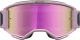Alpinestars Vision 5 Rora Motocross Goggle Graystone/Old Pink with Pink Mirror Lens 5101927-9356