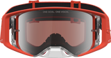 ALPINESTARS GOGGLES Youth Vision Goggle - Vesta - Orange/Silver - Silver Mirror Lens 5140127-4013