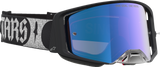 Alpinestars Supertech Atrox Goggles Black/Silver with Pink Mirror Lens 5100327-1712