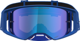 Alpinestars Supertech Goggle Vesta Blithe Black/White with Blue Mirror Lens 5100727-7353