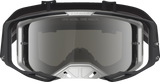 Alpinestars Vision 8 Goggle Amber Black/Silver with Silver Mirror Lens 5101427-1728