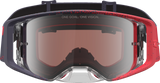ALPINESTARS GOGGLES Supertech Goggle - Hiten - Black/Red - Silver Mirror Lens 5100527-1434