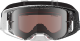 Alpinestars Supertech Hiten Goggle White/Black with Silver Mirror Lens, Part 5100527-2094