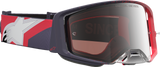 ALPINESTARS GOGGLES Supertech Goggle - Hiten - Black/Red - Silver Mirror Lens 5100527-1434