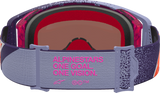 Alpinestars Supertech Hiten Goggles Purple/Red with Pink Mirror Lens 5100527-3229