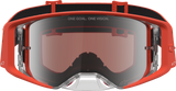 Alpinestars Supertech Vesta Orange/Silver Goggles with Silver Mirror Lens 5100727-4013
