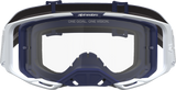 Alpinestars Vision 8 Goggle Amber White/Navy with Clear Lens 5101527-2109