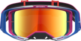 Alpinestars Vision 8 Goggle Maven Fire Red/Black with Red Mirror Lens 5101627-3235