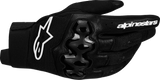 Alpinestars Megawatt V2 Air Motorcycle Gloves Black/White Large 3560327-12-L