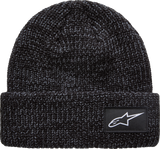 Alpinestars Unload Rib Cuff Beanie Charcoal Melange One Size 1216-82010-1801-OS