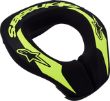 Alpinestars Youth Sequence Neck Roll Yellow Fluo/Black L/XL 6741018-551-LXL