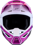 ALPINESTARS SM3 Helmet - Falcon - Purple/White/Black/Pink Fluo - 2XL 8300927-3222-2X