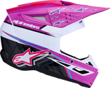 ALPINESTARS SM3 Helmet - Falcon - Purple/White/Black/Pink Fluo - 2XL 8300927-3222-2X