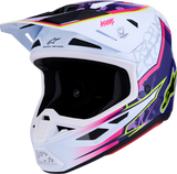 ALPINESTARS SM7 Helmet - Blaster - Purple/Pink/White - XS 8301627-3224-XS
