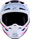 ALPINESTARS SM7 Helmet - Blaster - Purple/Pink/White - XS 8301627-3224-XS