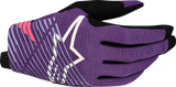 Alpinestars Radar Pro MX Gloves Deep Purple/Black 2XL - 3560325-3223-2X