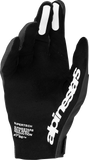 Alpinestars Supertech MX Gloves Black/White 3XL - Part Number 3560627-12-3XL