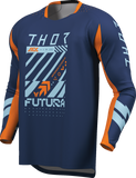 THOR Youth Launchmode Futura Jersey Navy/Orange XL, Part Number 2912-2766