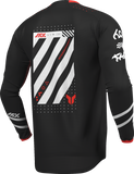 THOR Launchmode Futura Jersey Black/Red 3XL, Part Number 2910-8895