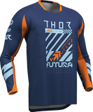 THOR Launchmode Futura Jersey Navy/Orange Medium 2910-8903