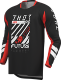 THOR Youth Launchmode Futura Jersey Black/Red XL 2912-2760