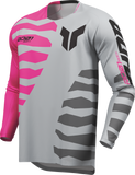 THOR Launchmode Shredder Jersey Gray/Fuchsia Small 2910-8878