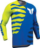 THOR Launchmode Shredder Jersey Blue/Acid, Medium – Part Number 2910-8885