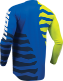 THOR Launchmode Shredder Jersey Blue/Acid 2XL, Part Number 2910-8888