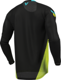 THOR Launchmode Air Darkside Jersey Black/Acid, Medium – Part Number 2910-8909