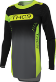THOR Women's Sportmode Merge Jersey Charcoal/Black, XL, Part Number 2911-0393