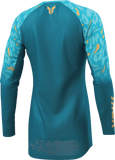 THOR Women's Launchmode Spotted Jersey Jade/Starlight, Extra Small, Part Number 2911-0404