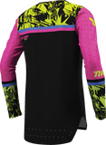 THOR Youth Sportmode Punk'd Jersey Black/Fuchsia Small 2912-2729
