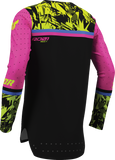 THOR Youth Sportmode Punk'd Jersey Black/Fuchsia Small 2912-2729