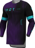 THOR Sportmode Vanish Jersey Black/Purple 2XL, Part Number 2910-8840