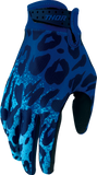 THOR Launchmode Namir Gloves Blue/Navy, Medium, Part Number 3330-9353