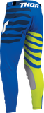 THOR Launchmode Shredder Pants Blue/Acid, US 28, Part Number 2901-13069